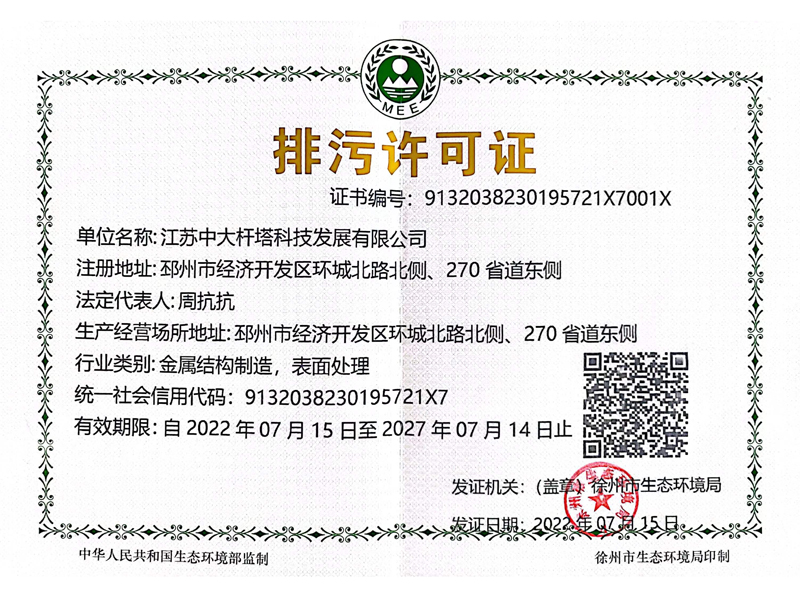 排污许可证
